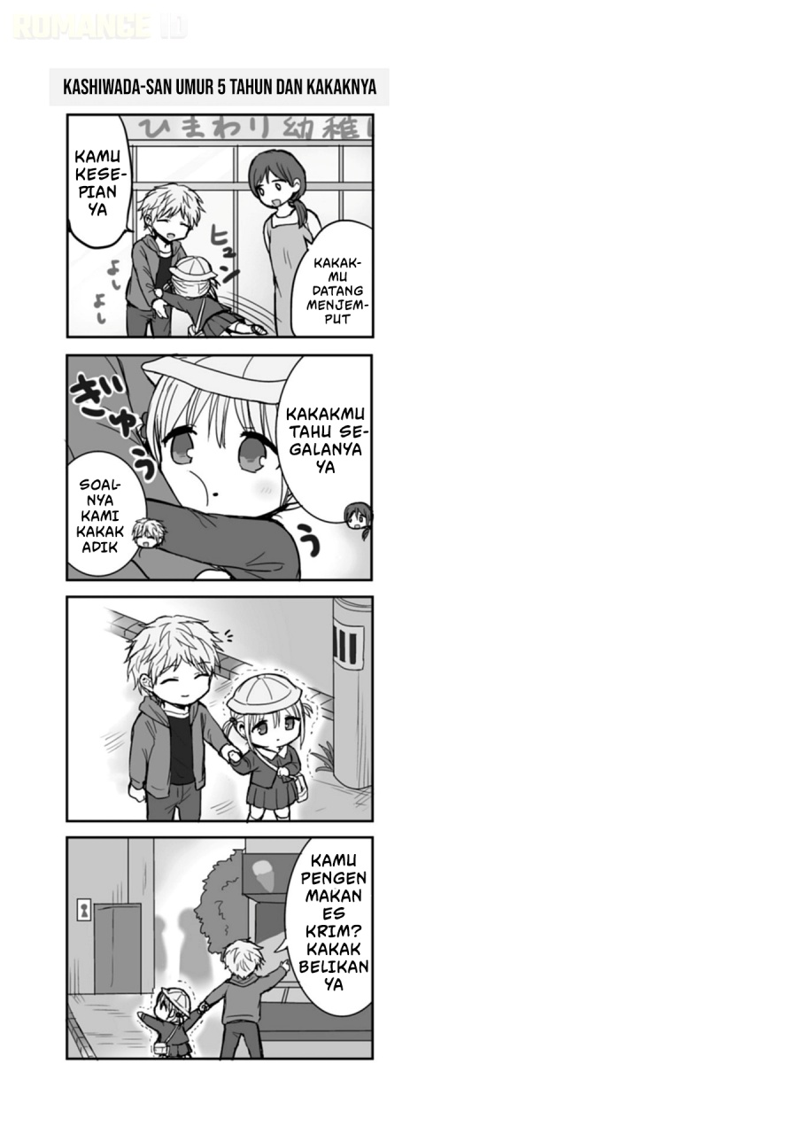 Kao ni denai Kashiwada-san to Kao ni deru Ota-kun chapter 102