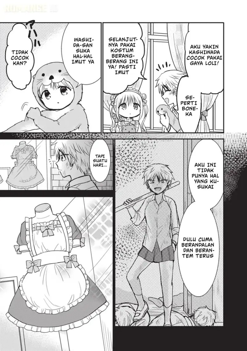 Kao ni denai Kashiwada-san to Kao ni deru Ota-kun chapter 107