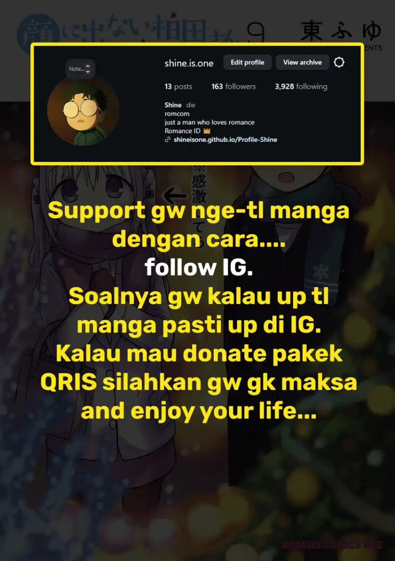 Kao ni denai Kashiwada-san to Kao ni deru Ota-kun chapter 109