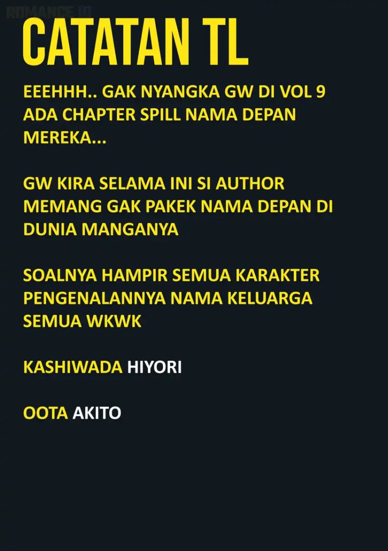 Kao ni denai Kashiwada-san to Kao ni deru Ota-kun chapter 111