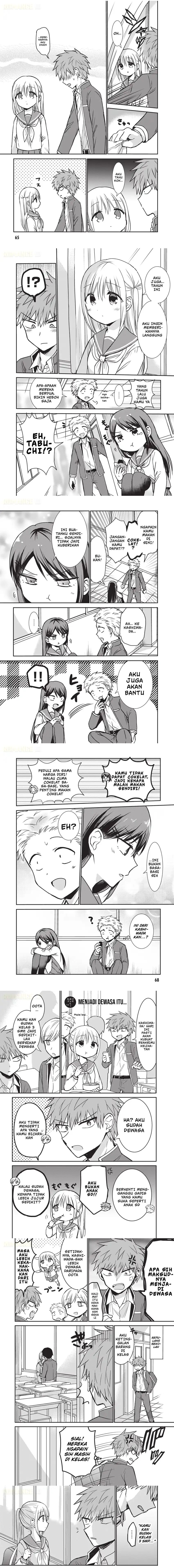 Kao ni denai Kashiwada-san to Kao ni deru Ota-kun chapter 117