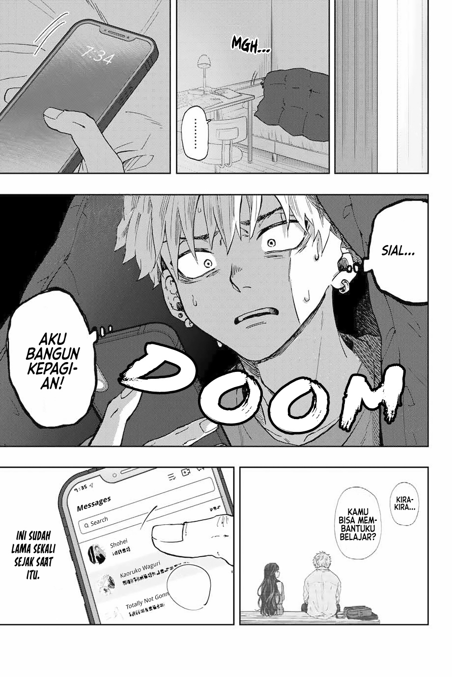Kaoru Hana wa Rin to Saku chapter 5