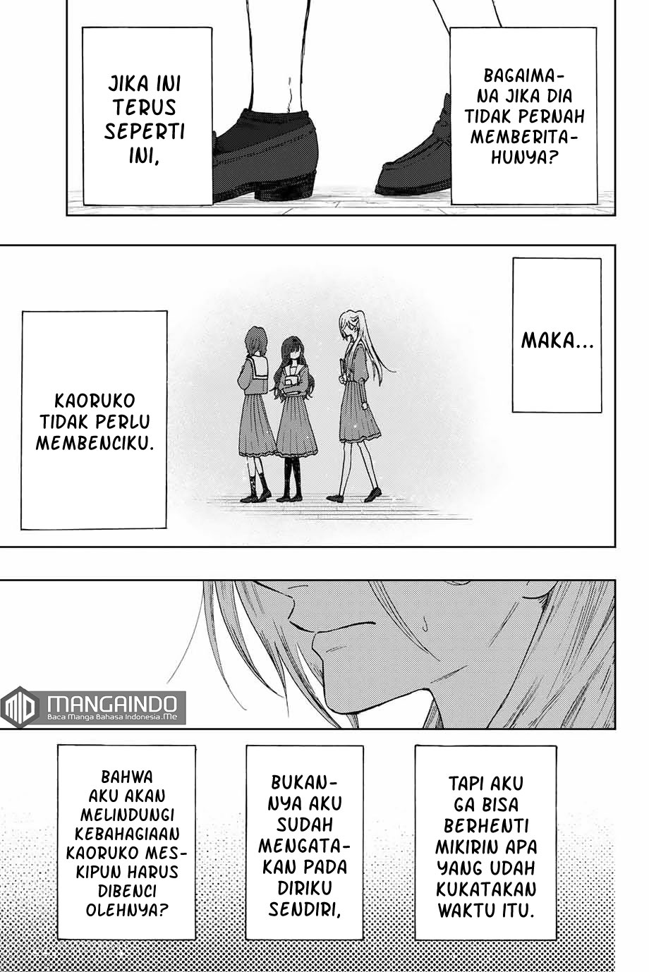 Kaoru Hana wa Rin to Saku chapter 10