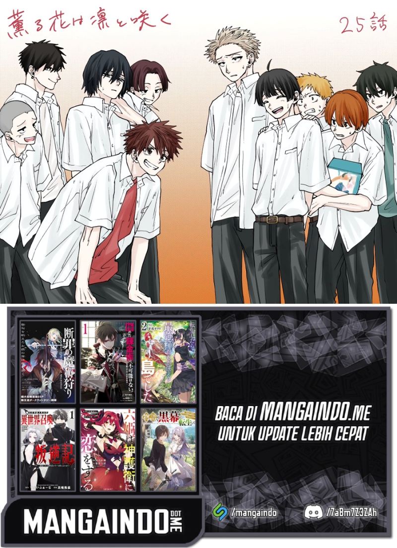 Kaoru Hana wa Rin to Saku Chapter 25 Bahasa Indonesia