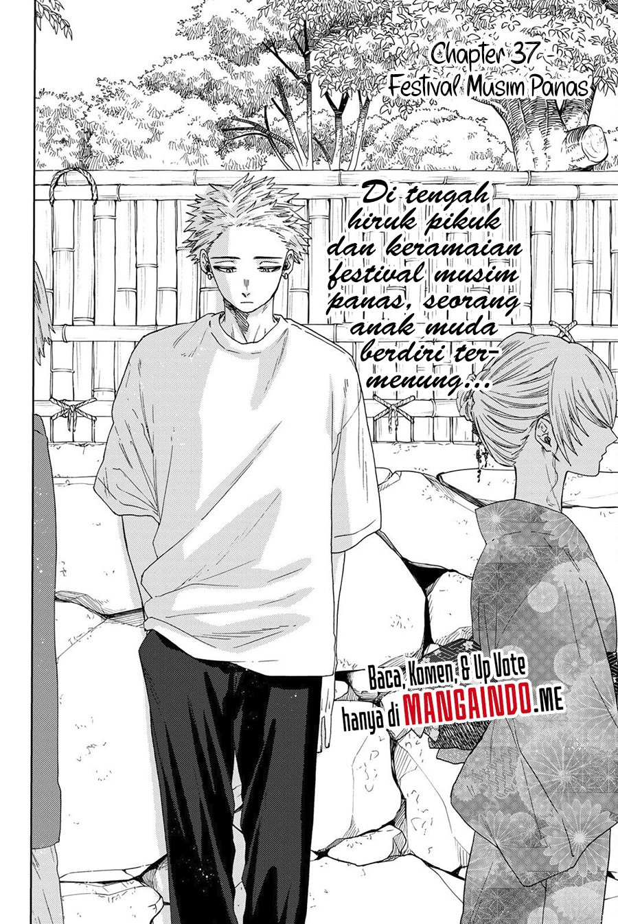 Kaoru Hana wa Rin to Saku chapter 37