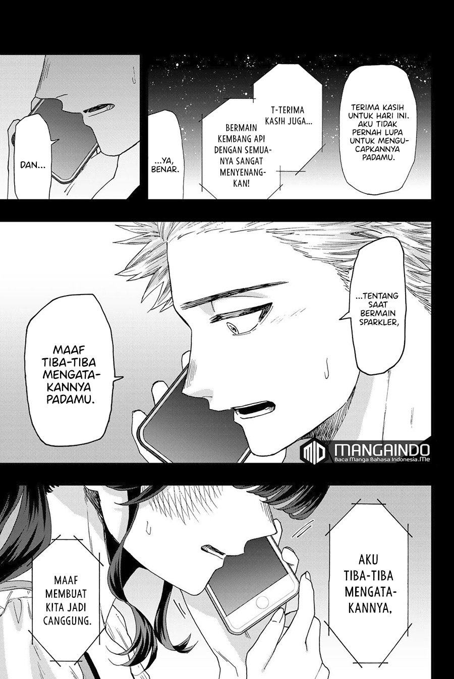Kaoru Hana wa Rin to Saku chapter 37