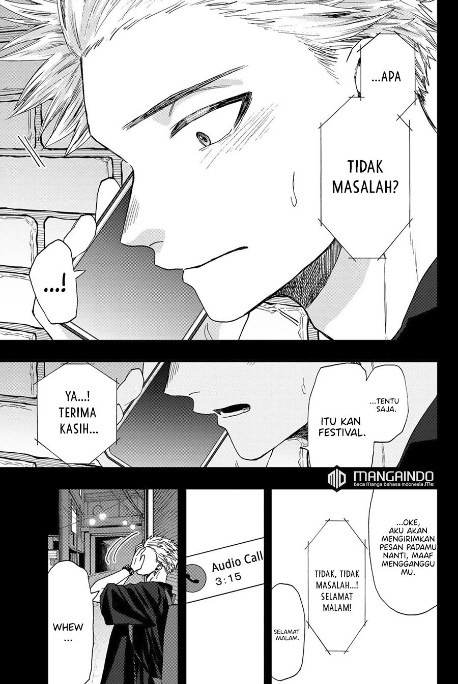Kaoru Hana wa Rin to Saku chapter 37
