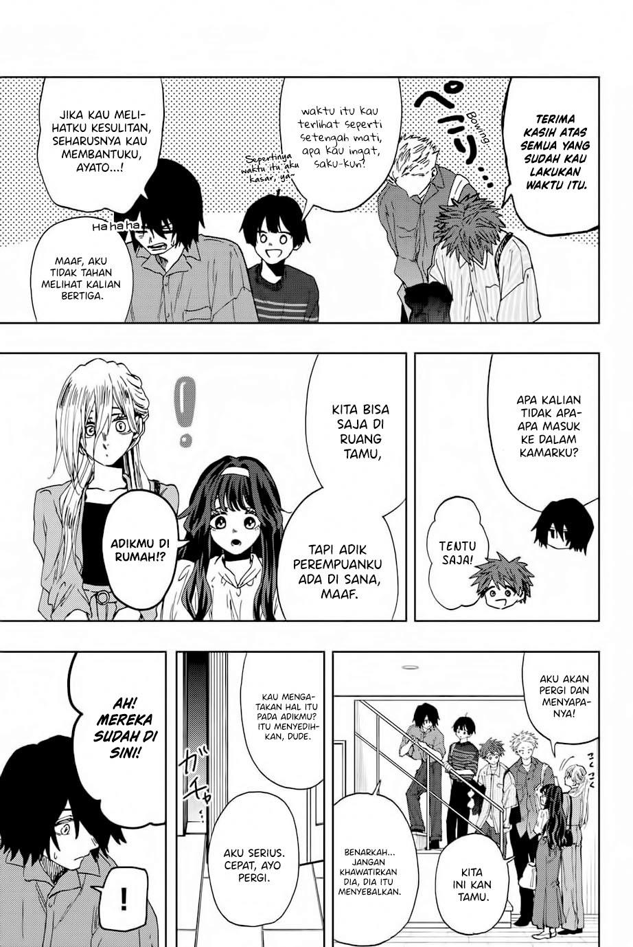 Kaoru Hana wa Rin to Saku Chapter 46 Bahasa Indonesia