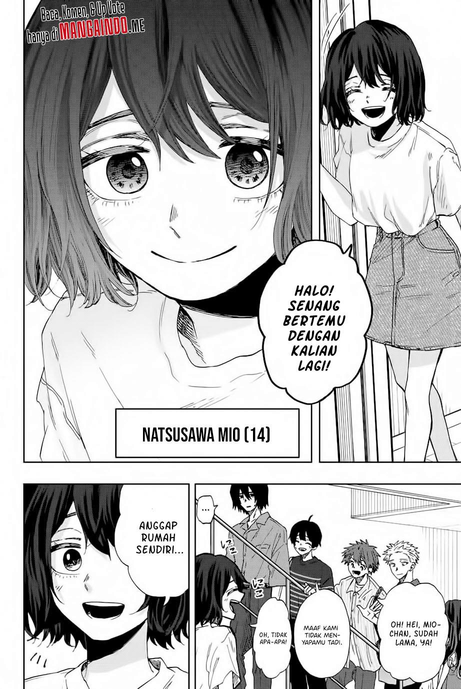 Kaoru Hana wa Rin to Saku Chapter 46 Bahasa Indonesia