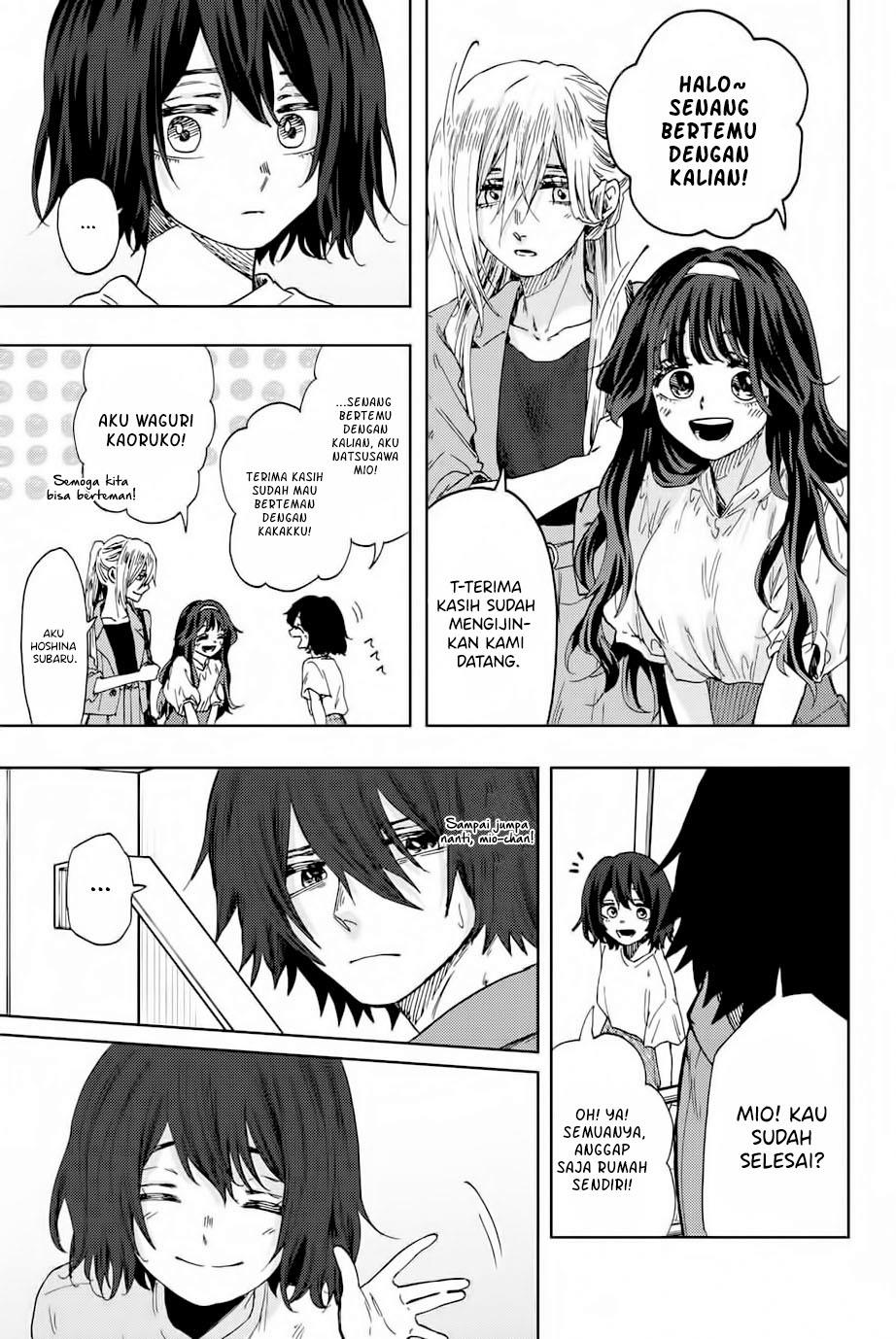 Kaoru Hana wa Rin to Saku Chapter 46 Bahasa Indonesia