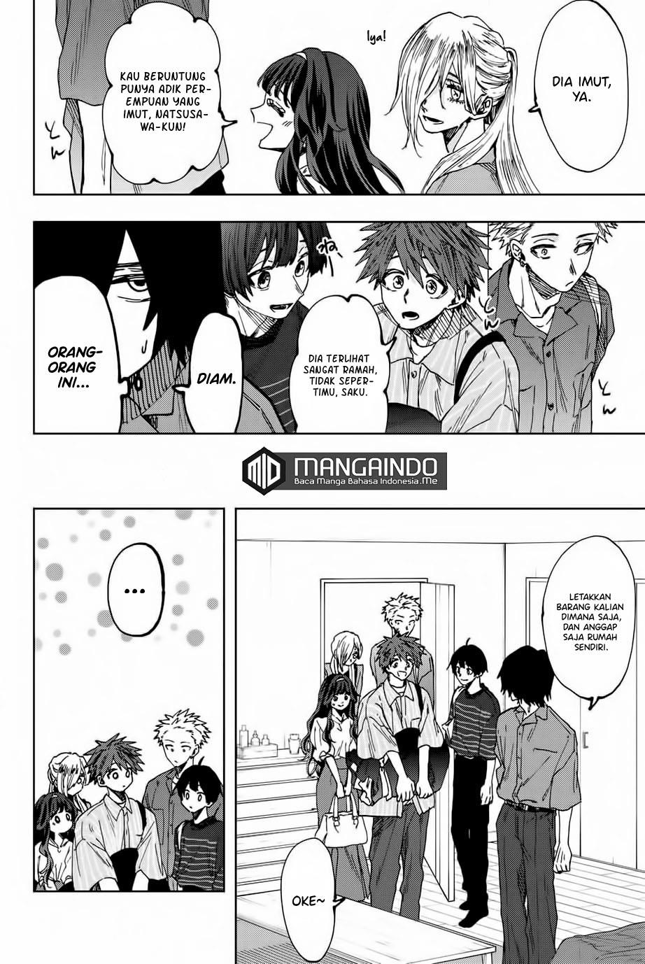 Kaoru Hana wa Rin to Saku Chapter 46 Bahasa Indonesia