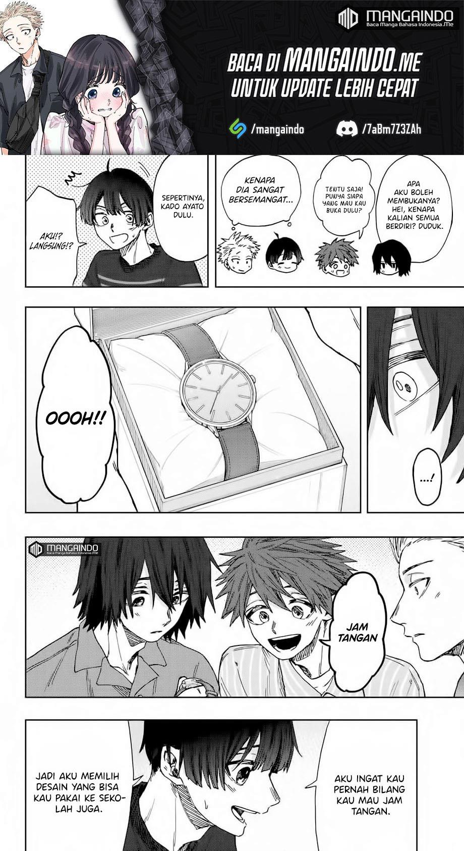 Kaoru Hana wa Rin to Saku Chapter 46 Bahasa Indonesia