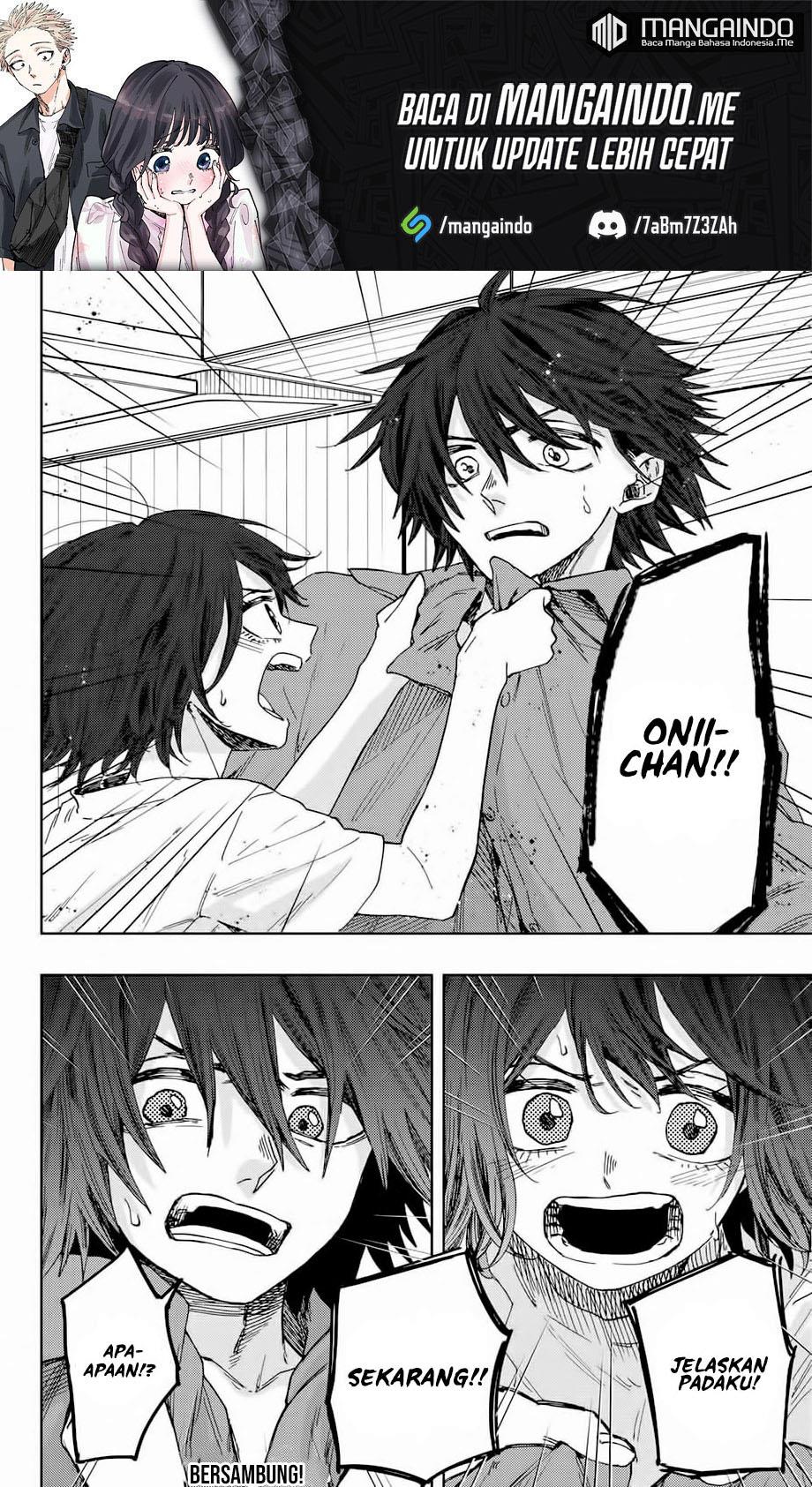 Kaoru Hana wa Rin to Saku Chapter 46 Bahasa Indonesia