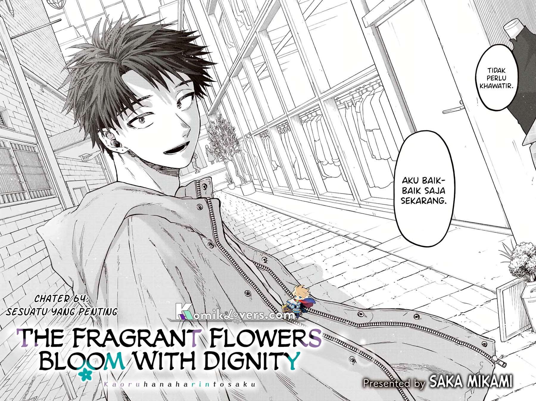 Kaoru Hana wa Rin to Saku chapter 64