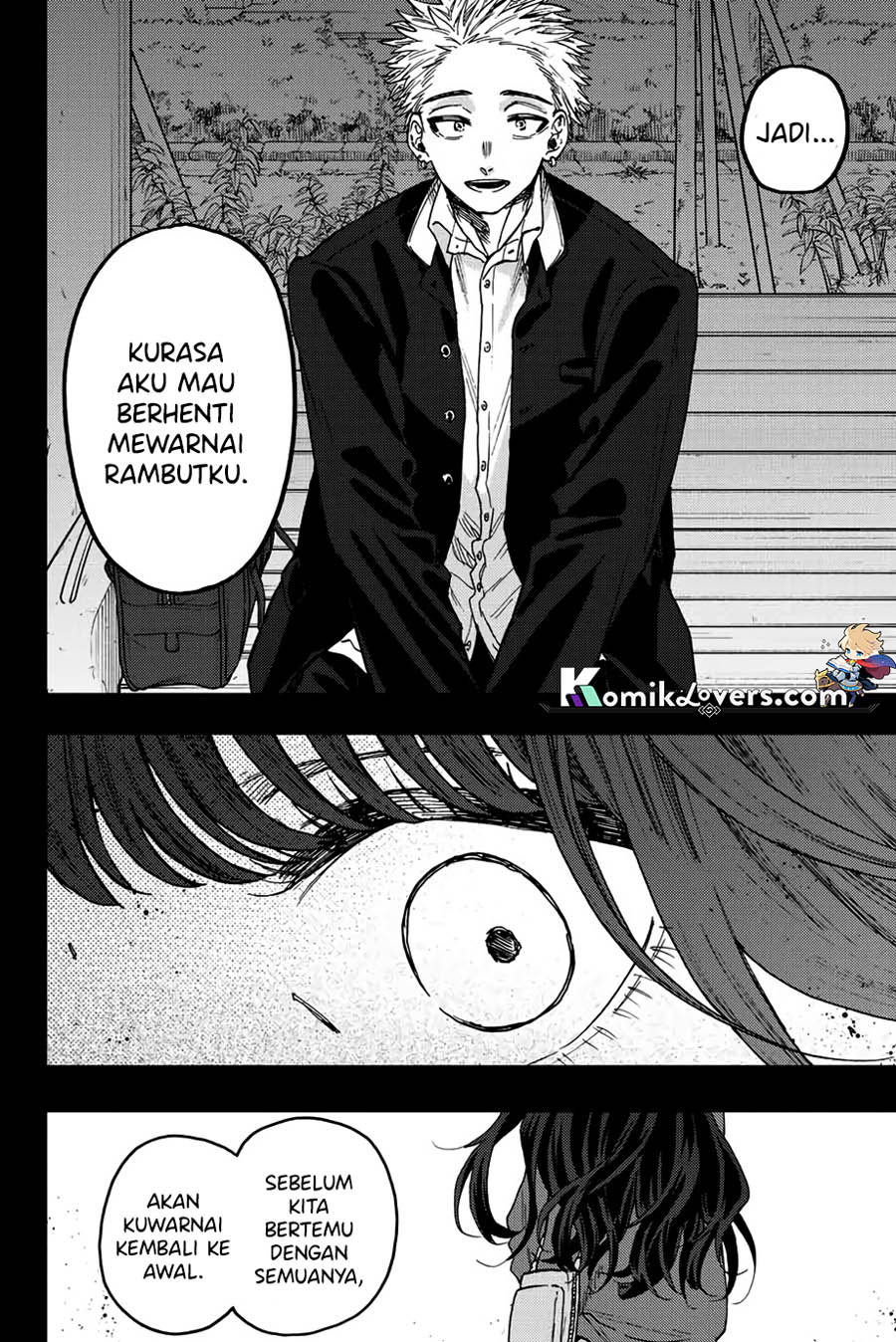 Kaoru Hana wa Rin to Saku chapter 64