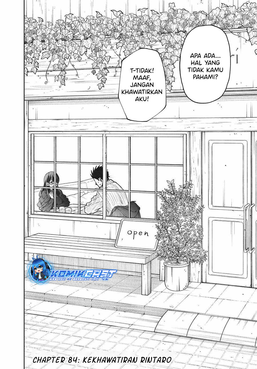 Kaoru Hana wa Rin to Saku Chapter 84 Bahasa Indonesia