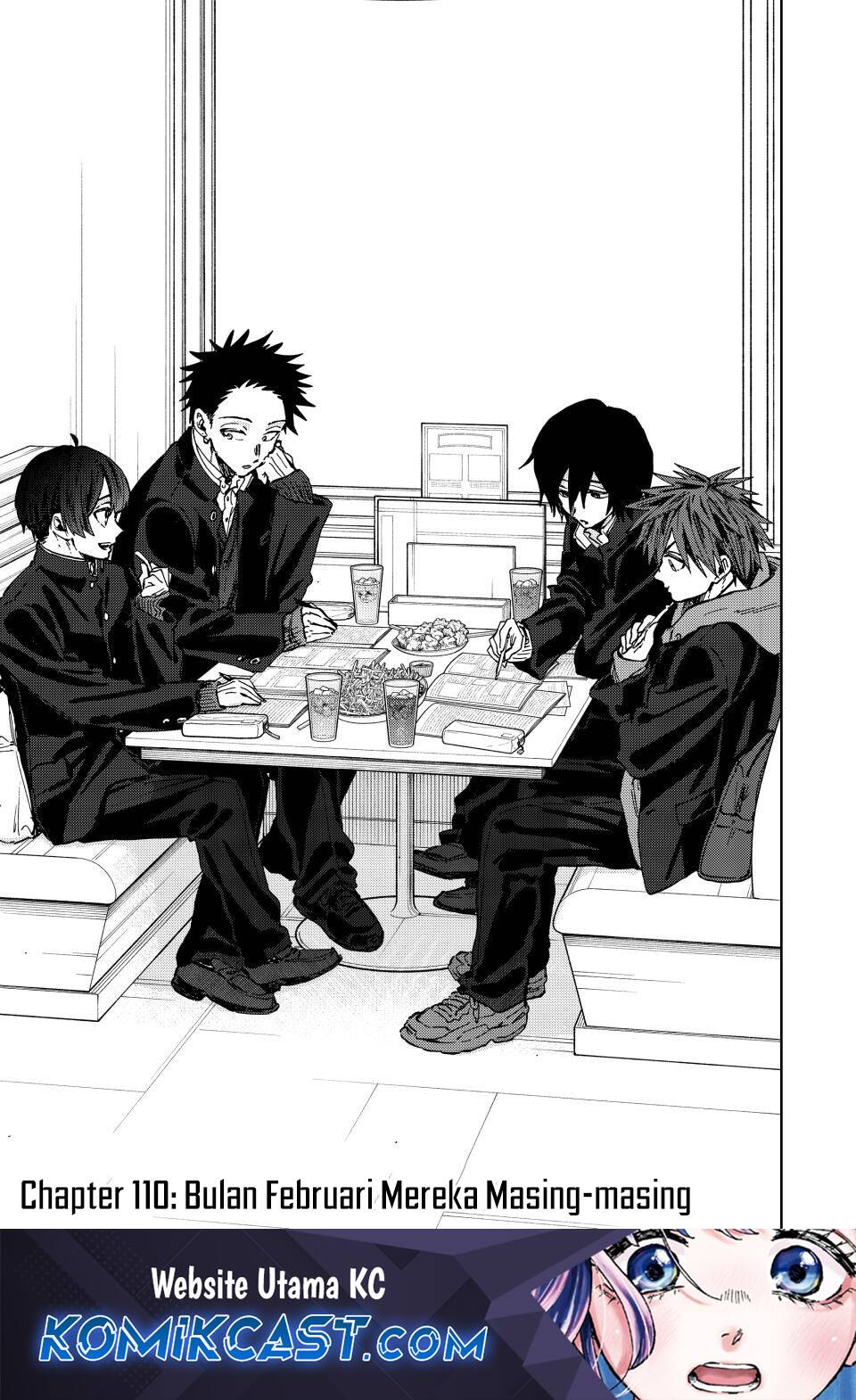Kaoru Hana wa Rin to Saku chapter 110