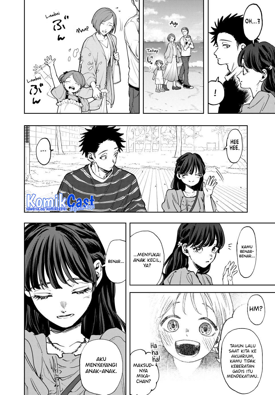 Kaoru Hana wa Rin to Saku chapter 129