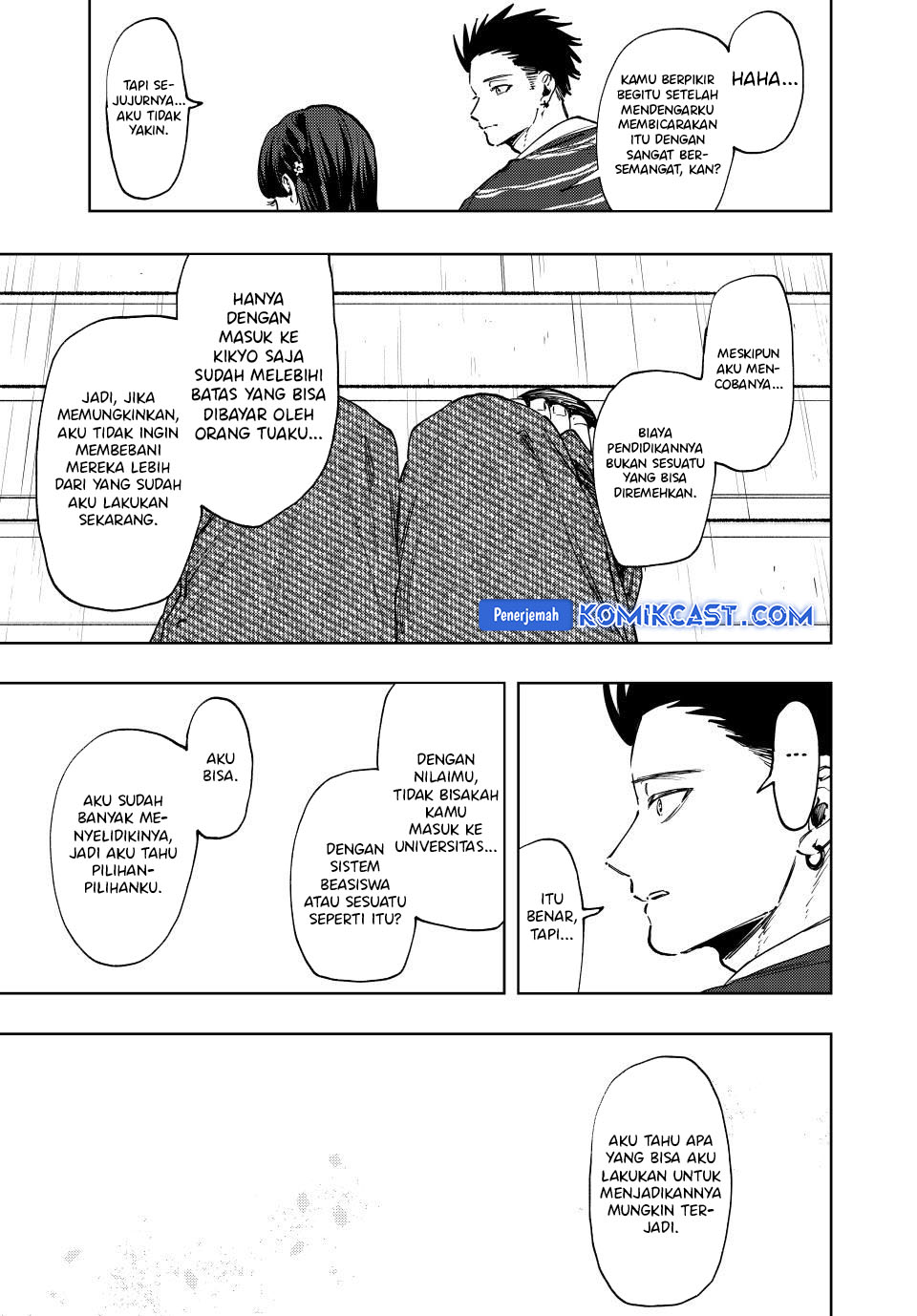 Kaoru Hana wa Rin to Saku chapter 129