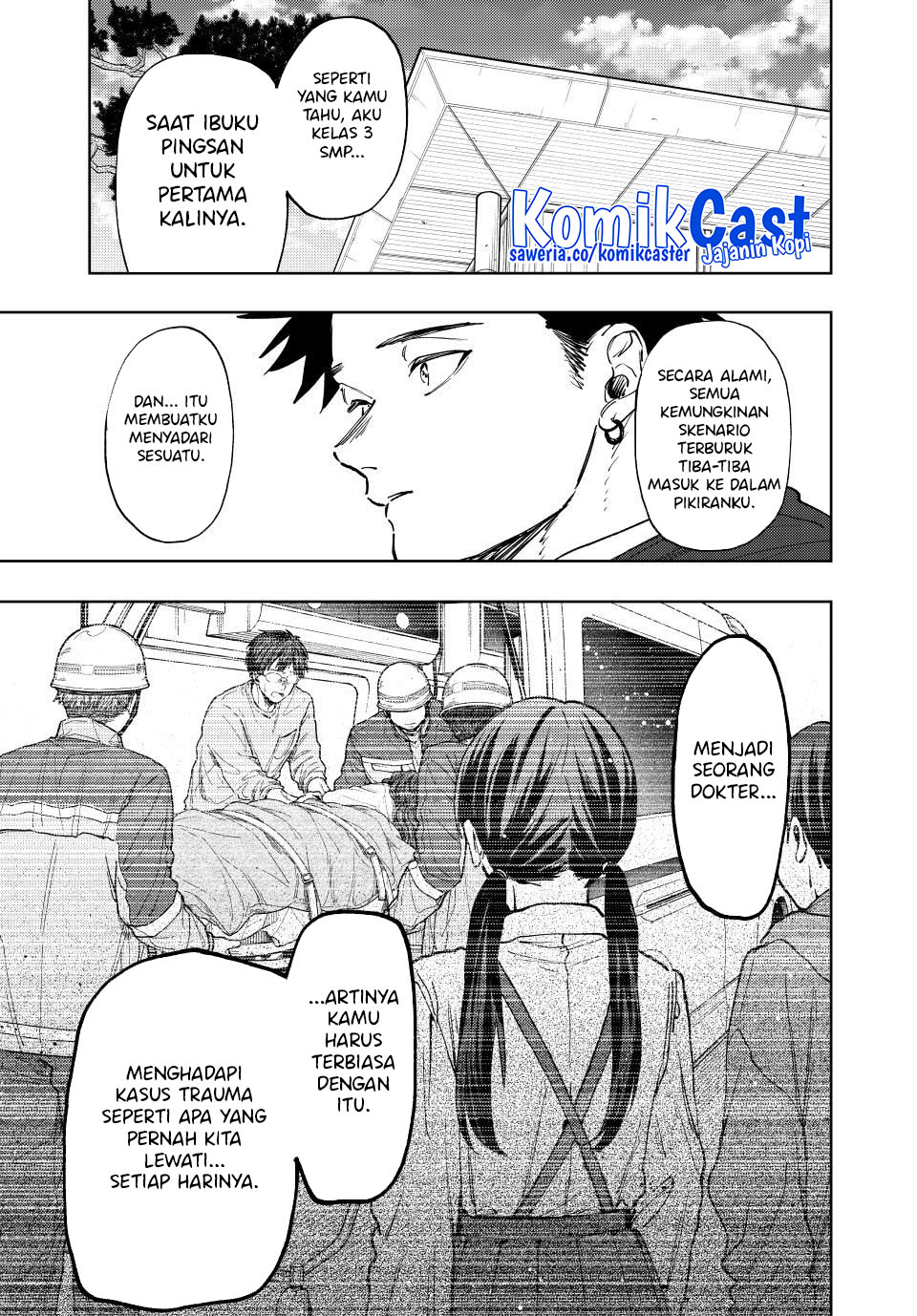 Kaoru Hana wa Rin to Saku chapter 129
