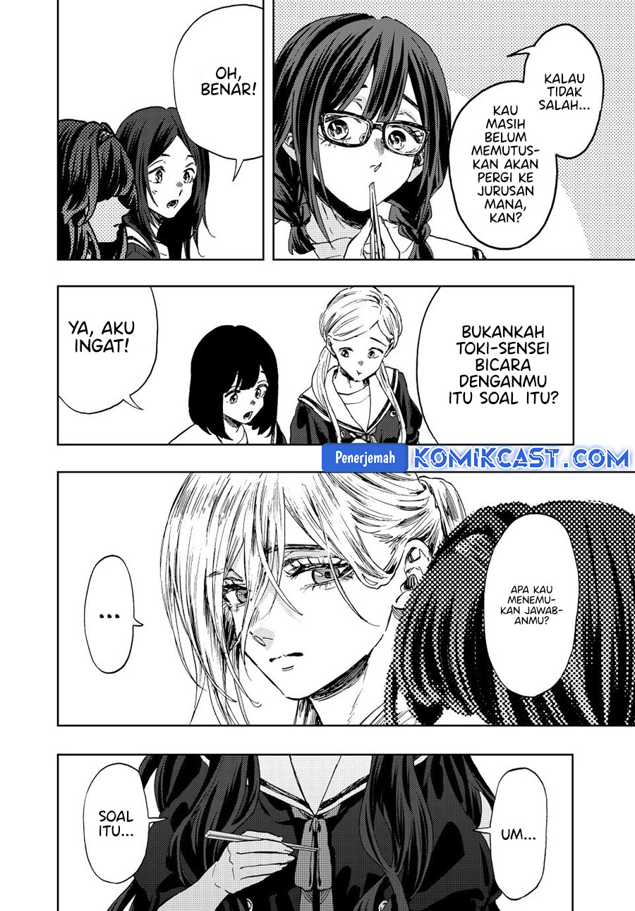 Kaoru Hana wa Rin to Saku Chapter 132 Bahasa Indonesia