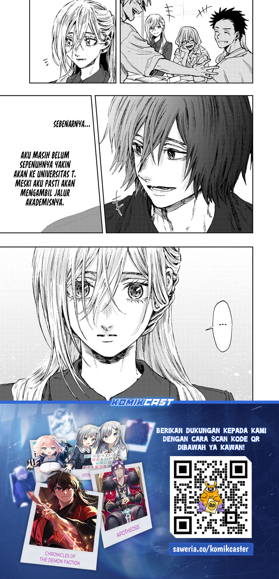 Kaoru Hana wa Rin to Saku chapter 133