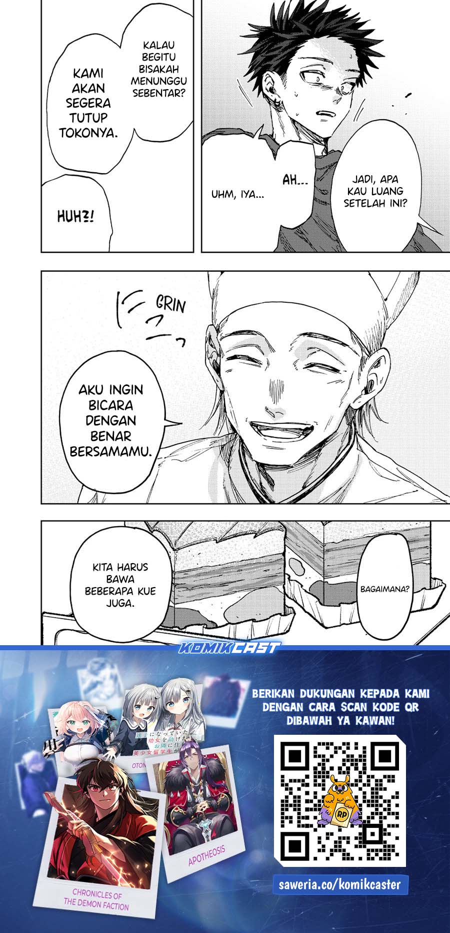 Kaoru Hana wa Rin to Saku chapter 148
