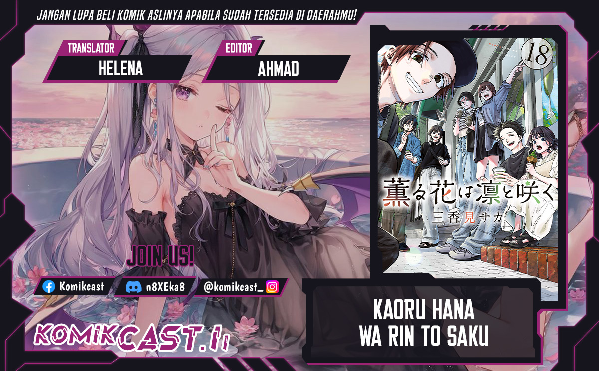 Kaoru Hana wa Rin to Saku Chapter 160 Bahasa Indonesia
