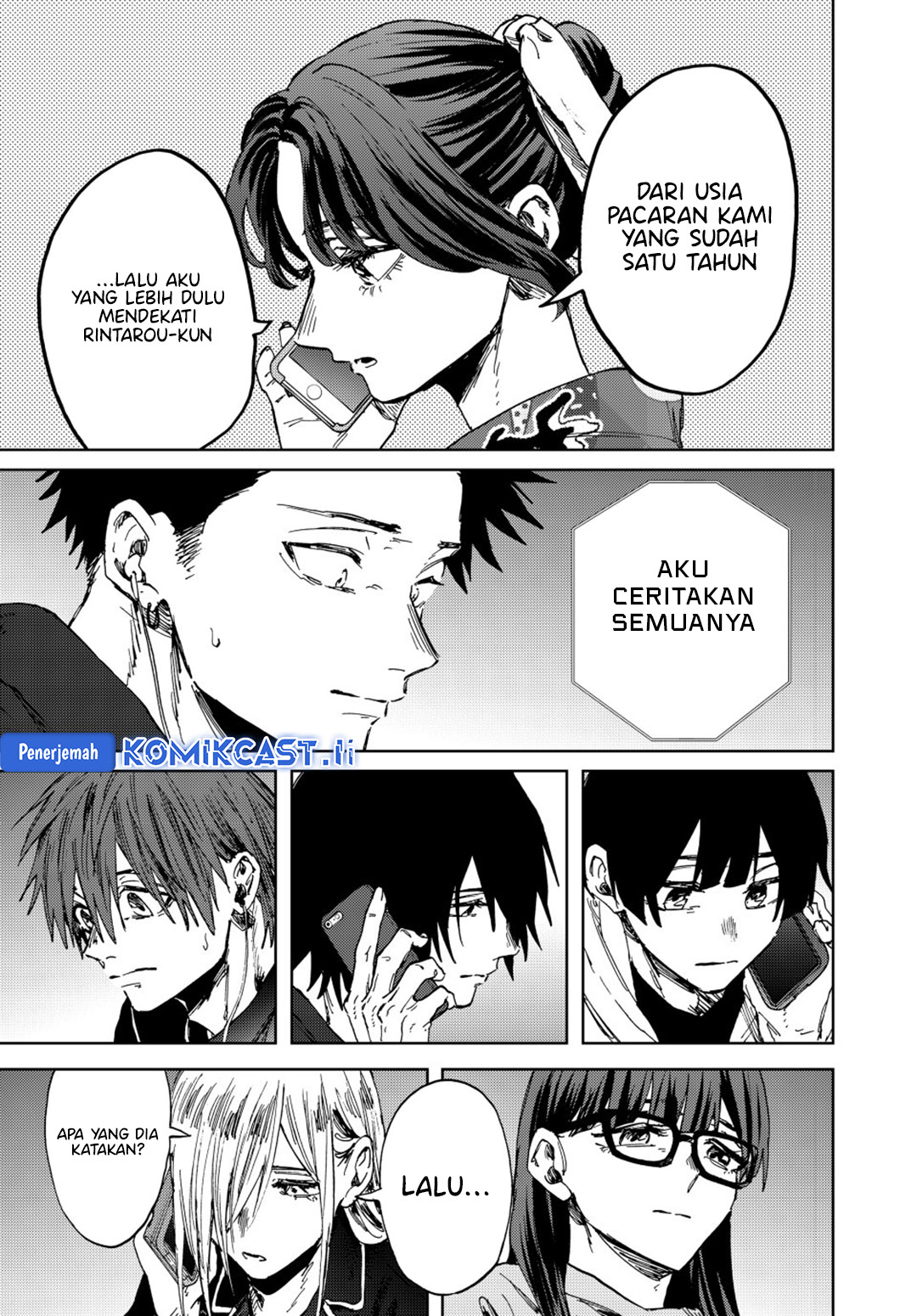 Kaoru Hana wa Rin to Saku Chapter 160 Bahasa Indonesia