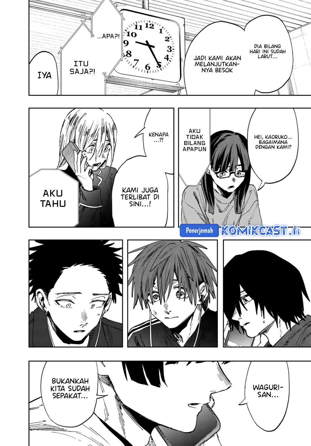 Kaoru Hana wa Rin to Saku Chapter 160 Bahasa Indonesia