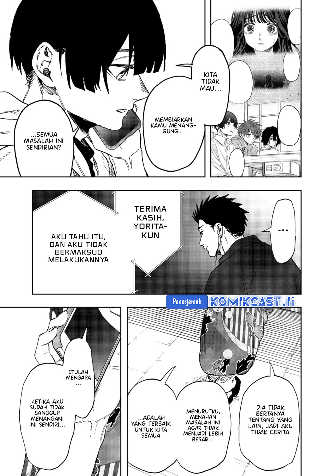 Kaoru Hana wa Rin to Saku Chapter 160 Bahasa Indonesia