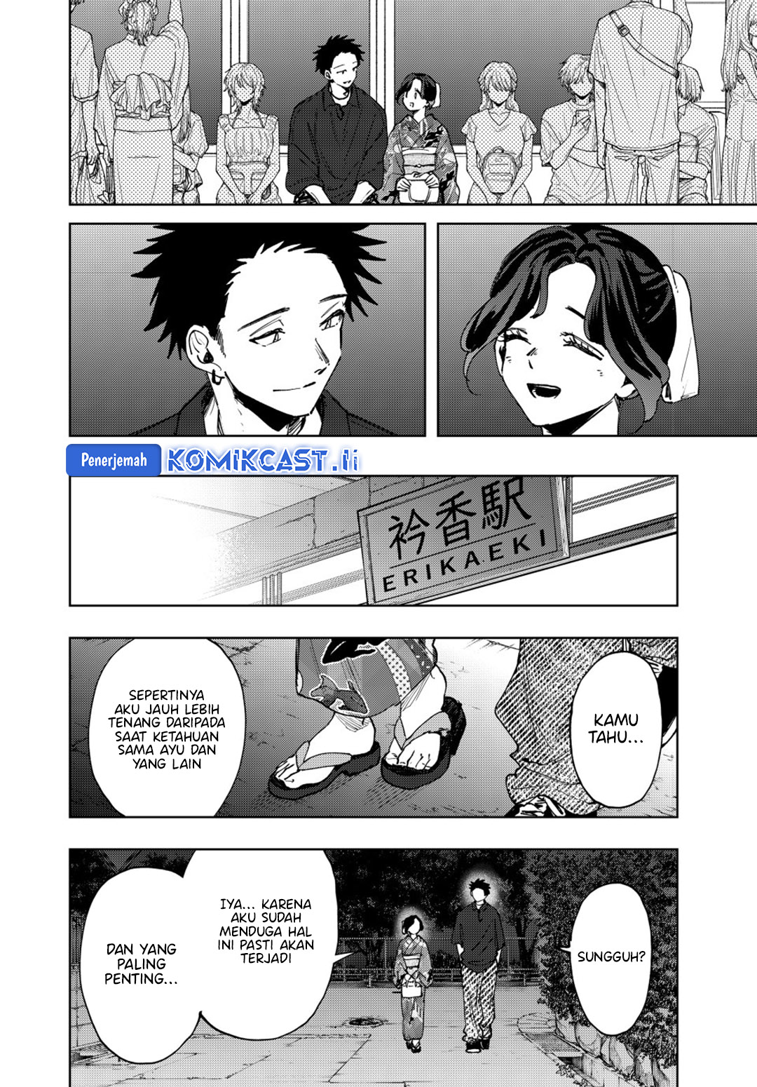 Kaoru Hana wa Rin to Saku Chapter 160 Bahasa Indonesia
