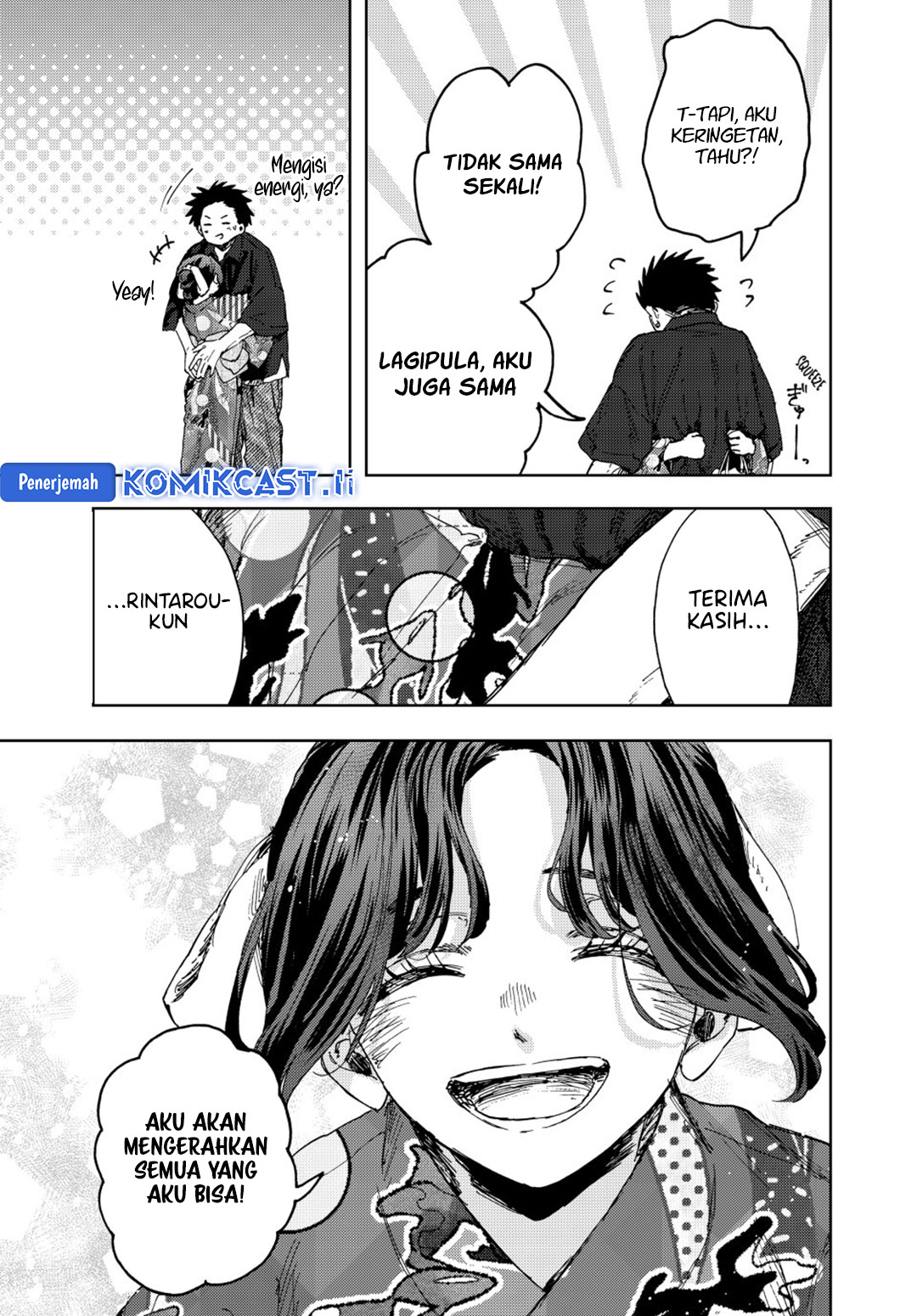 Kaoru Hana wa Rin to Saku Chapter 160 Bahasa Indonesia