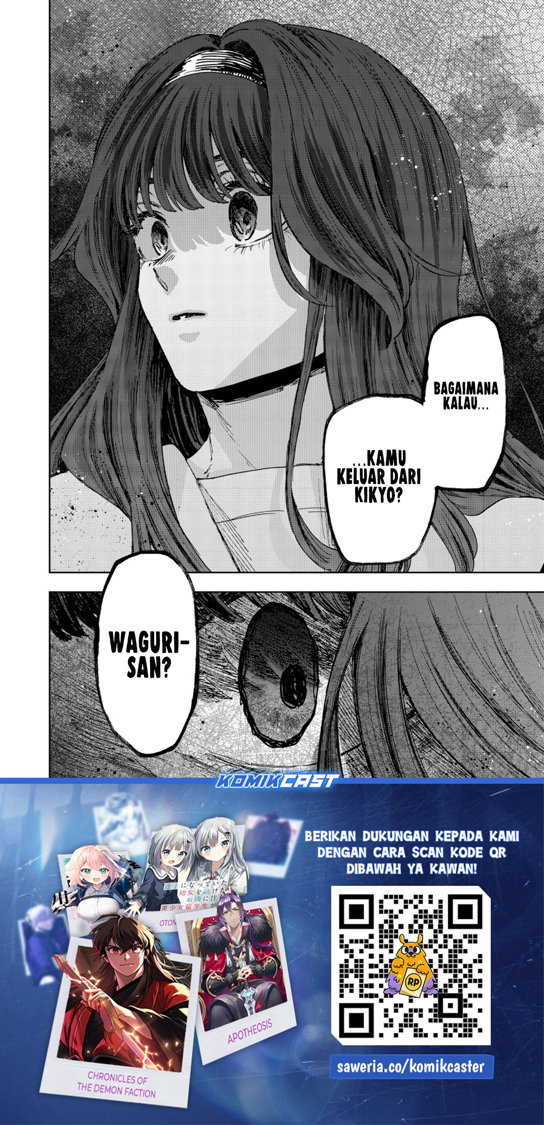 Kaoru Hana wa Rin to Saku Chapter 160 Bahasa Indonesia