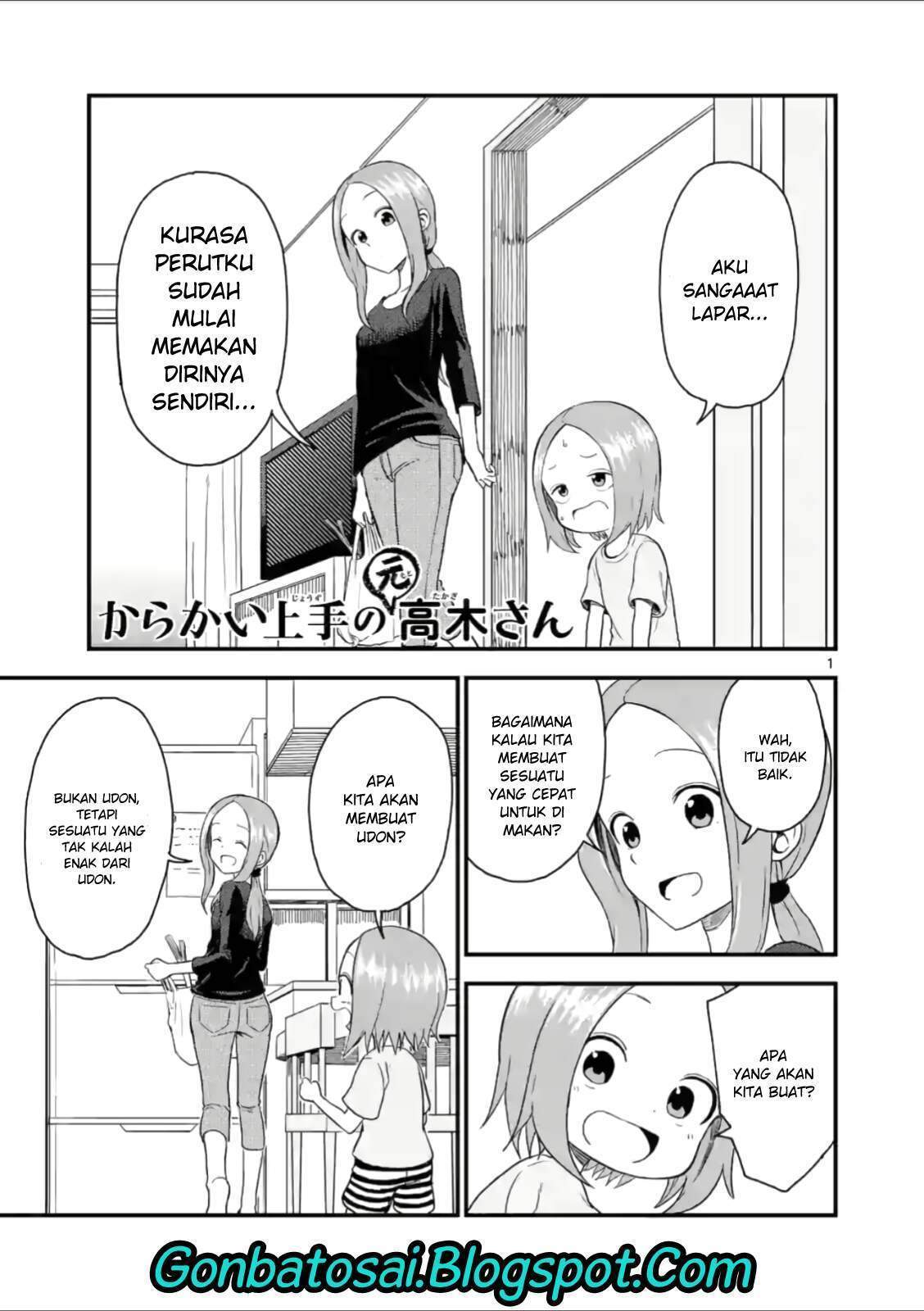 Karakai Jouzu no (Moto) Takagi-san Chapter 44 Bahasa Indonesia