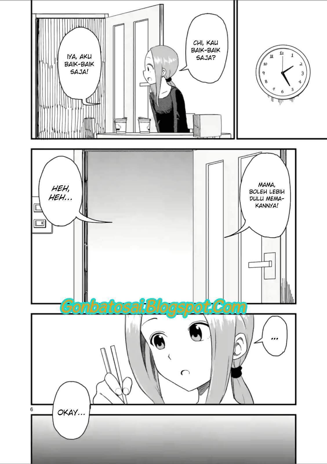 Karakai Jouzu no (Moto) Takagi-san Chapter 44 Bahasa Indonesia