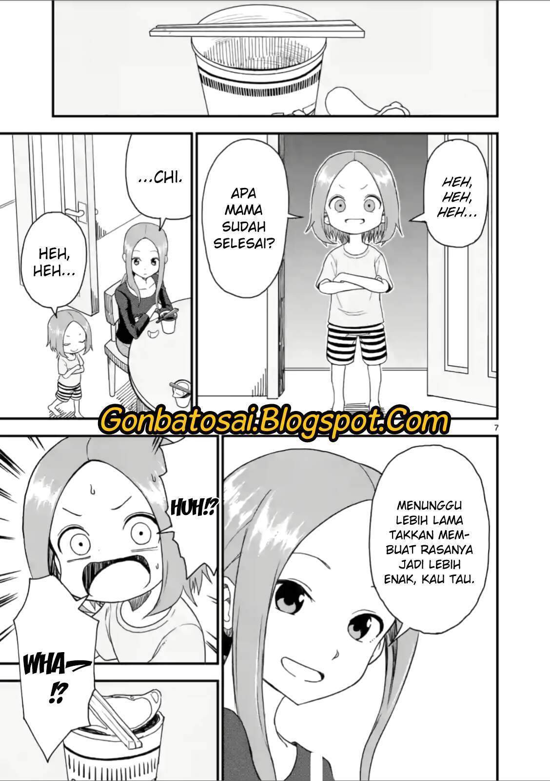 Karakai Jouzu no (Moto) Takagi-san Chapter 44 Bahasa Indonesia