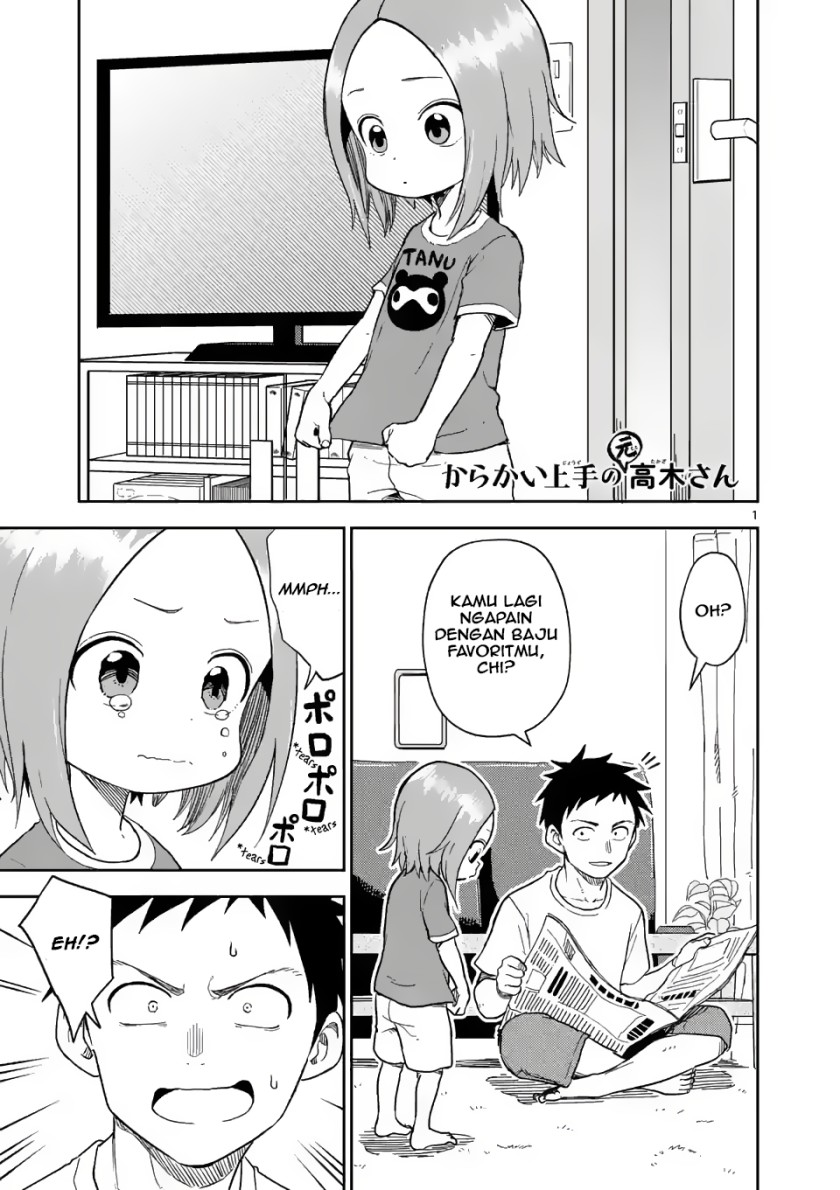 Karakai Jouzu no (Moto) Takagi-san Chapter 156 Bahasa Indonesia