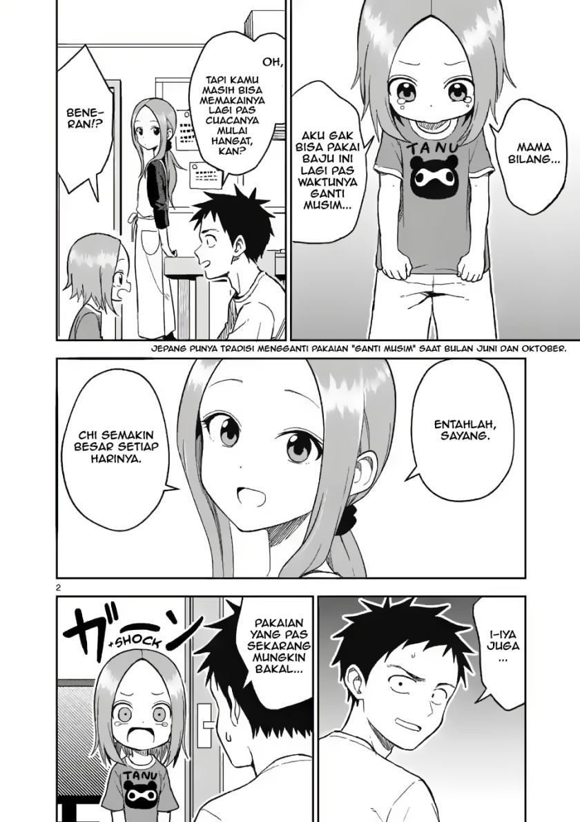 Karakai Jouzu no (Moto) Takagi-san Chapter 156 Bahasa Indonesia