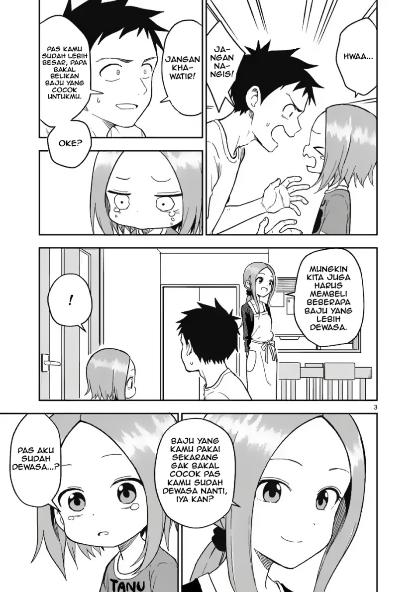 Karakai Jouzu no (Moto) Takagi-san Chapter 156 Bahasa Indonesia