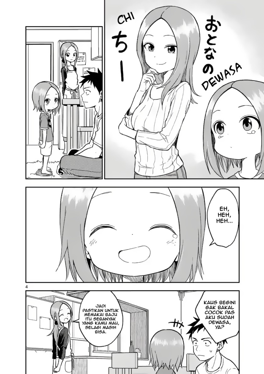 Karakai Jouzu no (Moto) Takagi-san Chapter 156 Bahasa Indonesia