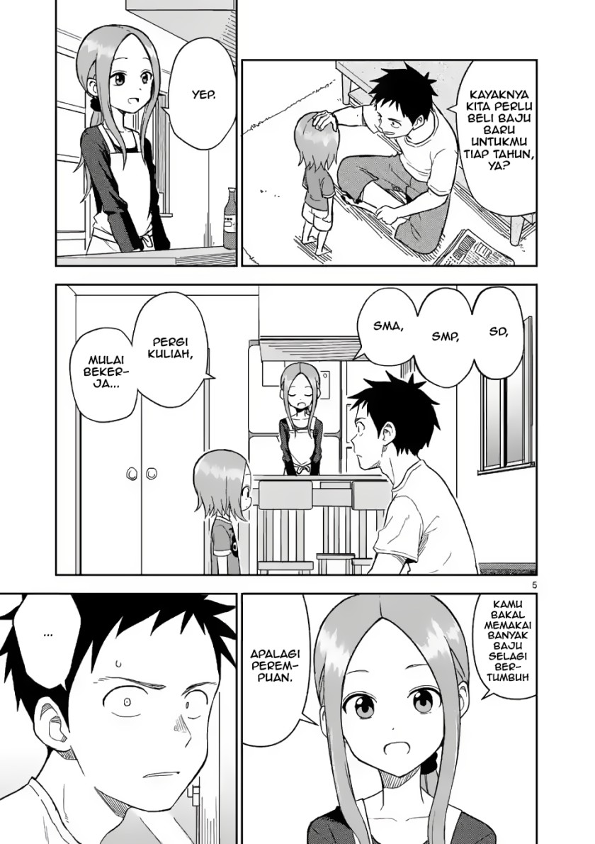 Karakai Jouzu no (Moto) Takagi-san Chapter 156 Bahasa Indonesia