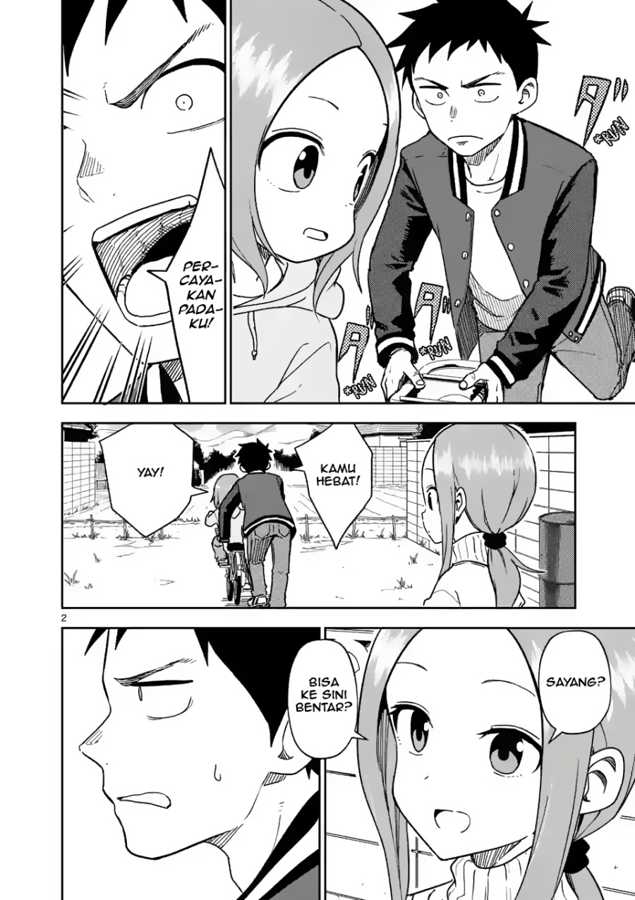 Karakai Jouzu no (Moto) Takagi-san chapter 172