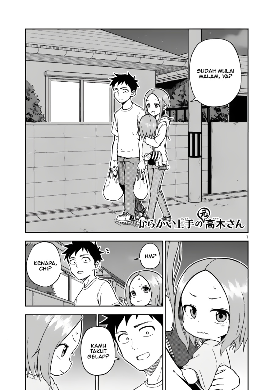 Karakai Jouzu no (Moto) Takagi-san Chapter 177 Bahasa Indonesia