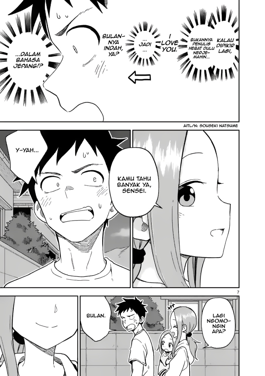 Karakai Jouzu no (Moto) Takagi-san Chapter 177 Bahasa Indonesia