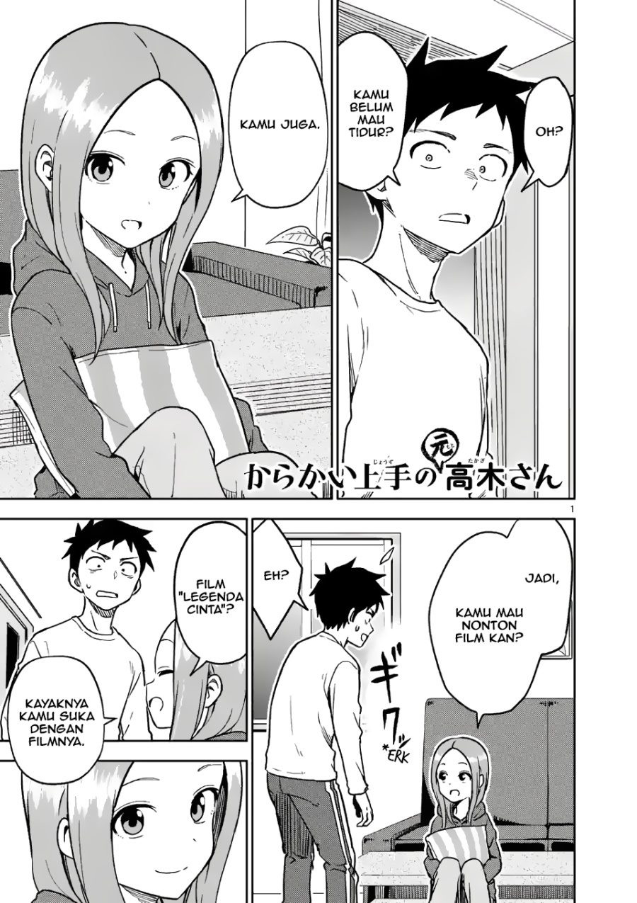 Karakai Jouzu no (Moto) Takagi-san Chapter 181 Bahasa Indonesia