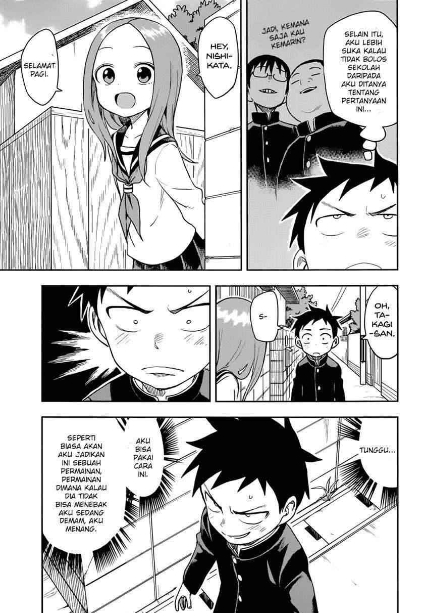Karakai Jouzu no Takagi-san Chapter 138 Bahasa Indonesia