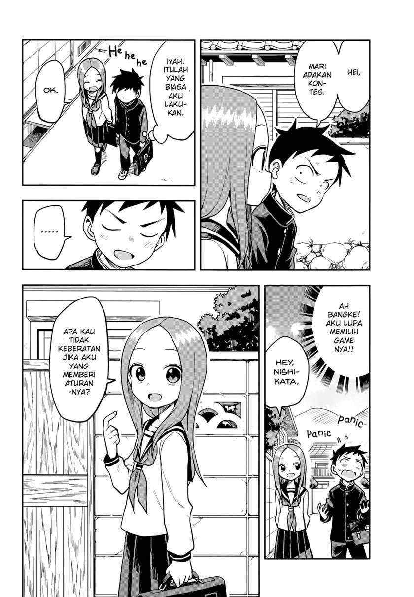 Karakai Jouzu no Takagi-san Chapter 138 Bahasa Indonesia