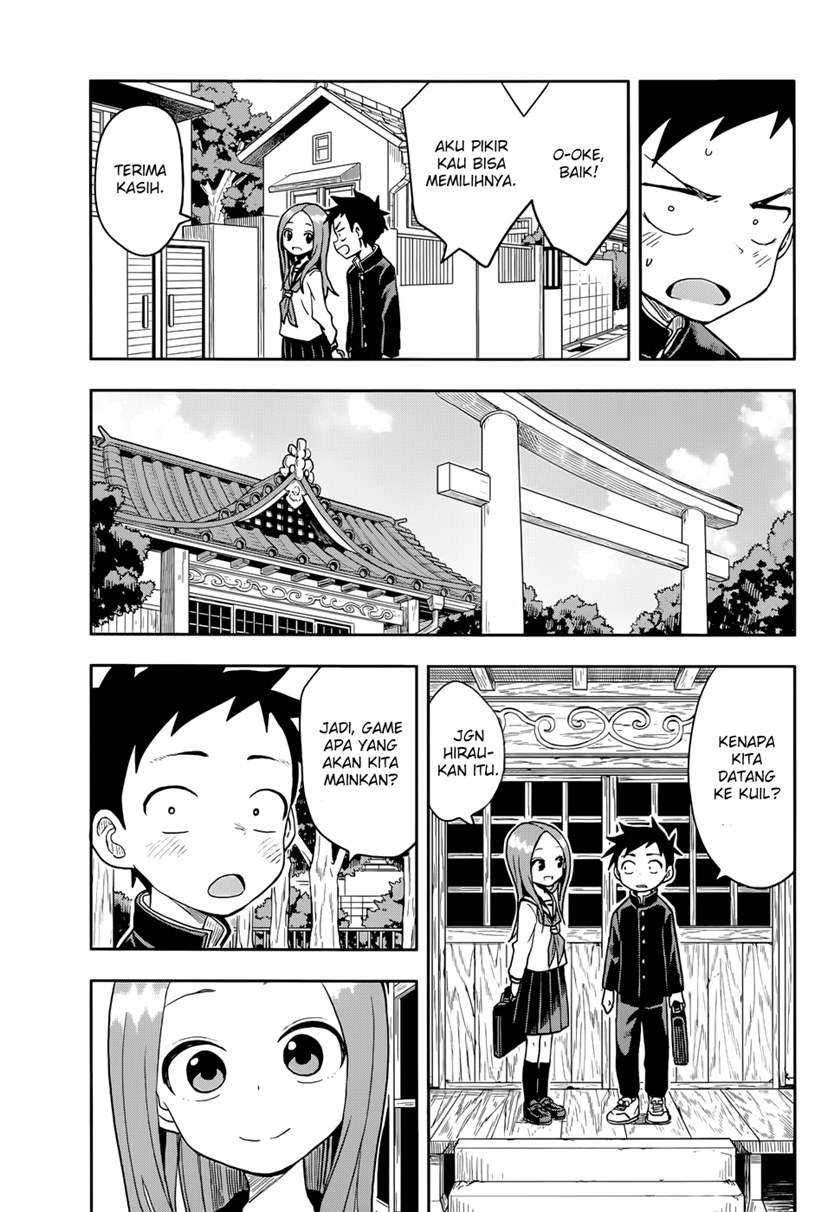Karakai Jouzu no Takagi-san Chapter 138 Bahasa Indonesia