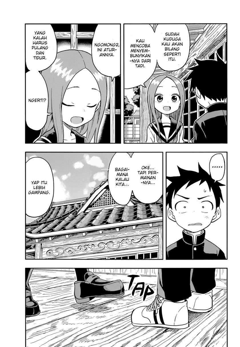 Karakai Jouzu no Takagi-san Chapter 138 Bahasa Indonesia